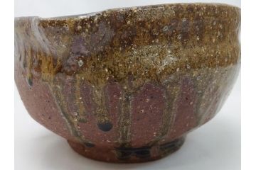 伊賀焼　谷本光生　水指(共箱付き、茶道具、和食器、水差、水器、片口)(R-063284)