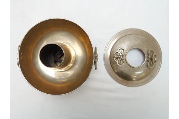 明治期　朝鮮　神仙炉(シンソルロ)　宮廷料理器(火鍋、蝙蝠、共箱付き)(R-063289)