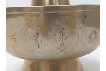 明治期　朝鮮　神仙炉(シンソルロ)　宮廷料理器(火鍋、蝙蝠、共箱付き)(R-063289)