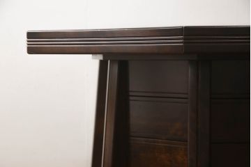 激レア品!　中古　美品　星野民芸(星野民藝)　桜材　個性的なデザインが存在感を放つ八角炉(ダイニングテーブル、囲炉裏)(R-063291)
