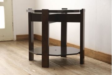 中古　星野民芸家具(星野民藝)　大人の落ち着きある空間づくりにおすすめなセンターテーブル(コーヒーテーブル、オケージョナルテーブル、サイドテーブル)(R-063298)