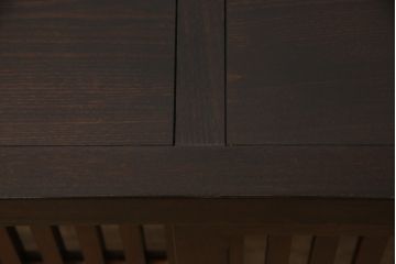 中古　美品　最高級　府中家具　松尾博昭 作　栗材　和の趣あふれる佇まいが魅力的な水屋箪笥サイドボード(食器棚、戸棚、収納棚、キャビネット)(R-063300)