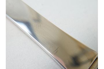 DENMARK(デンマーク)　GEORG　JENSEN(ジョージ・ジェンセン)　スターリングシルバー925　銀製　フォーク&ナイフ各4本(8本セット、食器、カトラリー)(R-063320)