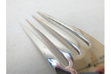 DENMARK(デンマーク)　GEORG　JENSEN(ジョージ・ジェンセン)　スターリングシルバー925　銀製　フォーク&ナイフ各4本(8本セット、食器、カトラリー)(R-063320)
