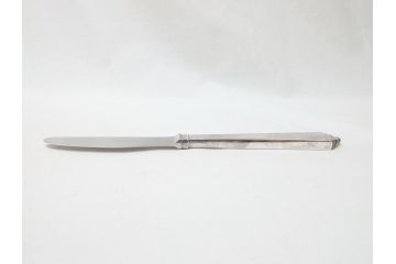 DENMARK(デンマーク)　GEORG　JENSEN(ジョージ・ジェンセン)　スターリングシルバー925　銀製　フォーク&ナイフ各4本(8本セット、食器、カトラリー)(R-063320)