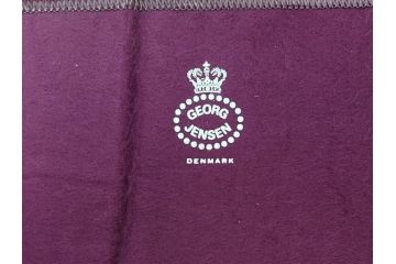 DENMARK(デンマーク)　GEORG　JENSEN(ジョージ・ジェンセン)　スターリングシルバー925　銀製　フォーク&ナイフ各4本(8本セット、食器、カトラリー)(R-063320)
