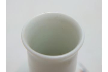 明治〜大正　時代物　角福　柿右衛門　酒器　染付　渦福　徳利2本・猪口10客(和食器、とっくり、おちょこ)(R-063322)