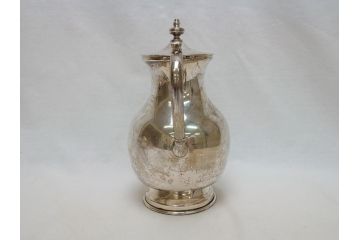 ビンテージ　銀製　総重量約2319g　STERLING(スターリング)925　MEXICO　ティーセット5点(ポット2点、クリーマー、シュガーポット2点、洋食器、銀食器、ヴィンテージ)(R-063324)