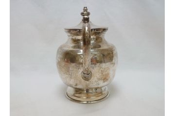 ビンテージ　銀製　総重量約2319g　STERLING(スターリング)925　MEXICO　ティーセット5点(ポット2点、クリーマー、シュガーポット2点、洋食器、銀食器、ヴィンテージ)(R-063324)