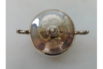 ビンテージ　銀製　総重量約2319g　STERLING(スターリング)925　MEXICO　ティーセット5点(ポット2点、クリーマー、シュガーポット2点、洋食器、銀食器、ヴィンテージ)(R-063324)