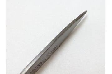藤原良明(加藤真平)作　切り出し　イルカ　海豚　昭和戊辰年八月日　全長215mm　小刀(短刀、ナイフ、刃物)(R-063325)