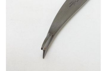 藤原良明(加藤真平)作　切り出し　イルカ　海豚　昭和戊辰年八月日　全長215mm　小刀(短刀、ナイフ、刃物)(R-063325)