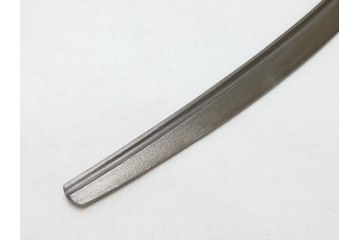 藤原良明(加藤真平)作　切り出し　中子　平成元年十月日　全長315mm　小刀(短刀、ナイフ、刃物)(R-063328)