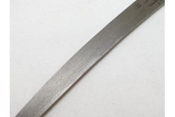 藤原良明(加藤真平)作　切り出し　中子　平成元年十月日　全長315mm　小刀(短刀、ナイフ、刃物)(R-063328)