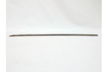 藤原良明(加藤真平)作　切り出し　中子　平成元年十月日　全長315mm　小刀(短刀、ナイフ、刃物)(R-063328)