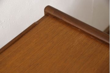 イギリスビンテージ　チーク材　用途に応じてフレキシブルに使えるキッチンワゴンテーブル(キッチンラック、トロリー、サイドテーブル、ヴィンテージ)(R-063339)