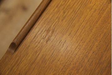 イギリスビンテージ　チーク材　用途に応じてフレキシブルに使えるキッチンワゴンテーブル(キッチンラック、トロリー、サイドテーブル、ヴィンテージ)(R-063339)