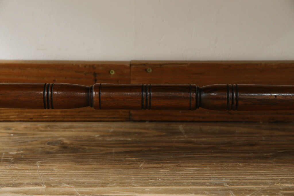 イギリスアンティーク　ウォールナット材　ゴブラン織りの座面がかわいらしい収納付きベンチ　(R-063346)