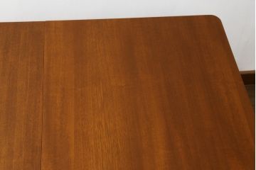 北欧ビンテージ　チーク材　温かみのある木味が魅力のバタフライテーブル(ダイニングテーブル、2人掛け、4人掛け、6人掛け、食卓、エクステンションテーブル、ヴィンテージ)(R-063354)