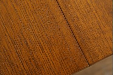 北欧ビンテージ　チーク材　温かみのある木味が魅力のバタフライテーブル(ダイニングテーブル、2人掛け、4人掛け、6人掛け、食卓、エクステンションテーブル、ヴィンテージ)(R-063354)