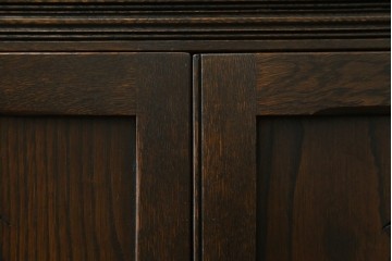 イギリスビンテージ　オーク材　ムードたっぷりのカクテルキャビネット　(R-063358)