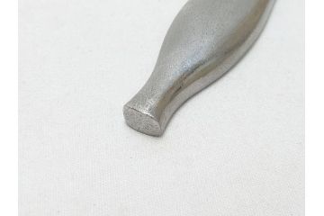 藤原良明(加藤真平)作　切り出し　珍しい形　全長222mm　小刀(短刀、ナイフ、刃物)(R-063359)