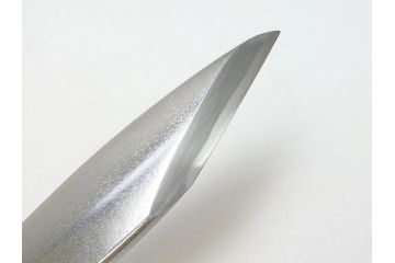 藤原良明(加藤真平)作　切り出し　珍しい形　全長222mm　小刀(短刀、ナイフ、刃物)(R-063359)