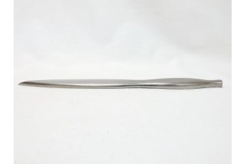 藤原良明(加藤真平)作　切り出し　珍しい形　全長222mm　小刀(短刀、ナイフ、刃物)(R-063359)