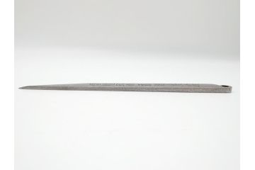 藤原良明(加藤真平)作　切り出し　武蔵國水心子　昭和丁卯年八月日　全長236mm　小刀(短刀、ナイフ、刃物)(R-063360)