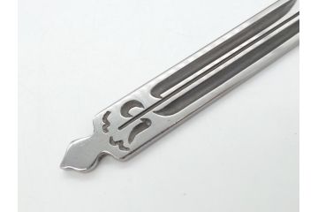  	藤原良明(加藤真平)作　切り出し　武蔵國水心子　昭和丙寅年八月日　全長244mm　小刀(短刀、ナイフ、刃物)(R-063362)