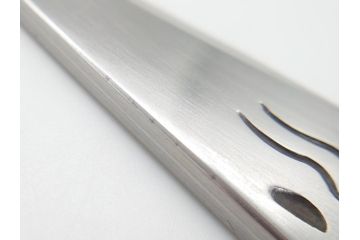  	藤原良明(加藤真平)作　切り出し　武蔵國水心子　昭和丙寅年八月日　全長244mm　小刀(短刀、ナイフ、刃物)(R-063362)