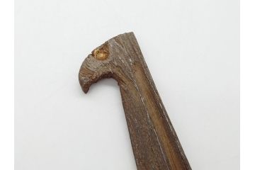 藤原良明(加藤真平)作　切り出し　武蔵國水心子　昭和乙丑年八月日　全長282mm　小刀(木目切り出し、短刀、ナイフ、刃物)(R-063369)