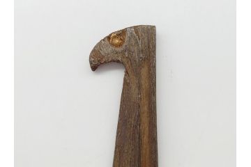 藤原良明(加藤真平)作　切り出し　武蔵國水心子　昭和乙丑年八月日　全長282mm　小刀(木目切り出し、短刀、ナイフ、刃物)(R-063369)