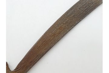 藤原良明(加藤真平)作　切り出し　武蔵國水心子　昭和乙丑年八月日　全長282mm　小刀(木目切り出し、短刀、ナイフ、刃物)(R-063369)