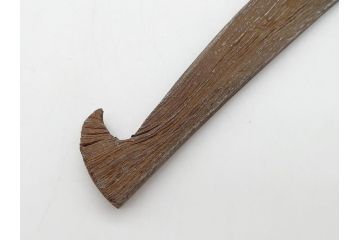 藤原良明(加藤真平)作　切り出し　武蔵國水心子　昭和乙丑年八月日　全長282mm　小刀(木目切り出し、短刀、ナイフ、刃物)(R-063369)