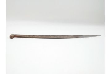 藤原良明(加藤真平)作　切り出し　武蔵國水心子　昭和乙丑年八月日　全長282mm　小刀(木目切り出し、短刀、ナイフ、刃物)(R-063369)