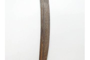 藤原良明(加藤真平)作　切り出し　武蔵國水心子　昭和乙丑年八月日　全長282mm　小刀(木目切り出し、短刀、ナイフ、刃物)(R-063369)