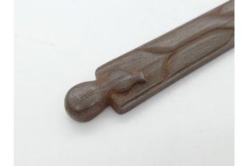 藤原良明(加藤真平)作　切り出し　武蔵國水心子　昭和癸亥年五月日　全長240mm　小刀(共箱付き、木目切り出し、短刀、ナイフ、刃物)(R-063370)