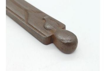 藤原良明(加藤真平)作　切り出し　武蔵國水心子　昭和癸亥年五月日　全長240mm　小刀(共箱付き、木目切り出し、短刀、ナイフ、刃物)(R-063370)