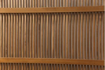 アンティーク建具　落ち着いた和の雰囲気を演出する格子戸4枚セット(引き戸、ガラス帯戸)(R-063382)