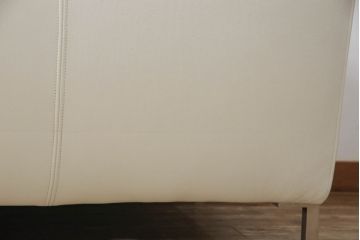 中古　アイラーセン(eilersen)　ストリームラインソファ(STREAMLINE SOFA)　本革(牛革)製　スタイリッシュなお部屋づくりにおすすめの2人掛けソファ(2P、二人掛けソファ、レザー)(R-063383)