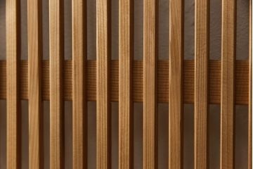 ビンテージ建具　落ち着いた和の雰囲気を演出する格子戸4枚セット(引き戸、ガラス帯戸、ヴィンテージ、建具)(R-063384)