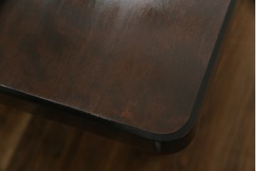 和製ビンテージ　北海道民芸家具　洗練されたデザインが魅力のダイニングテーブル(ヴィンテージ、食卓、4人掛け、6人掛け)(R-063385)