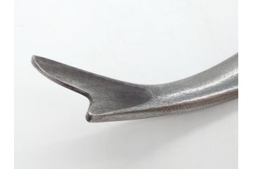 藤原良明(加藤真平)作　切り出し　鮎　昭和庚申年十月日　全長240mm　小刀(共箱付き、短刀、ナイフ、刃物)(R-063394)