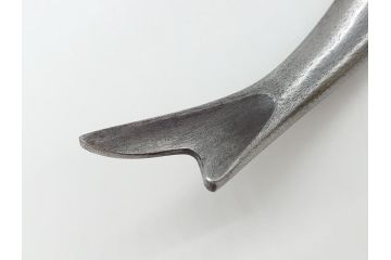 藤原良明(加藤真平)作　切り出し　鮎　昭和庚申年十月日　全長240mm　小刀(共箱付き、短刀、ナイフ、刃物)(R-063394)
