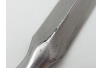 藤原良明(加藤真平)作　生反り　武蔵國水心子　昭和甲子年正月　全長338mm　小刀(槍鉋、短刀、ナイフ、刃物、共箱付き)(R-063399)
