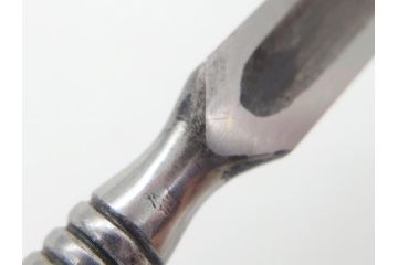 藤原良明(加藤真平)作　生反り　武蔵國水心子　昭和甲子年正月　全長338mm　小刀(槍鉋、短刀、ナイフ、刃物、共箱付き)(R-063399)