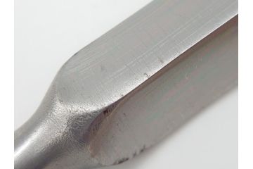 藤原良明(加藤真平)作　生反り　武蔵國水心子　昭和癸亥年十月日　全長370mm　小刀(槍鉋、短刀、ナイフ、刃物、共箱付き)(R-063400)