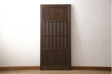 ラフジュ工房オリジナル　和の空間演出におすすめの無双戸1枚(引き戸、格子戸、板戸、帯戸、無双窓、建具)(R-063414)