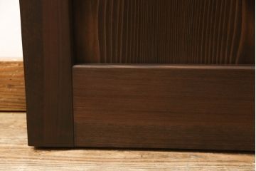 ラフジュ工房オリジナル　和の空間演出におすすめの無双戸1枚(引き戸、格子戸、板戸、帯戸、無双窓、建具)(R-063414)